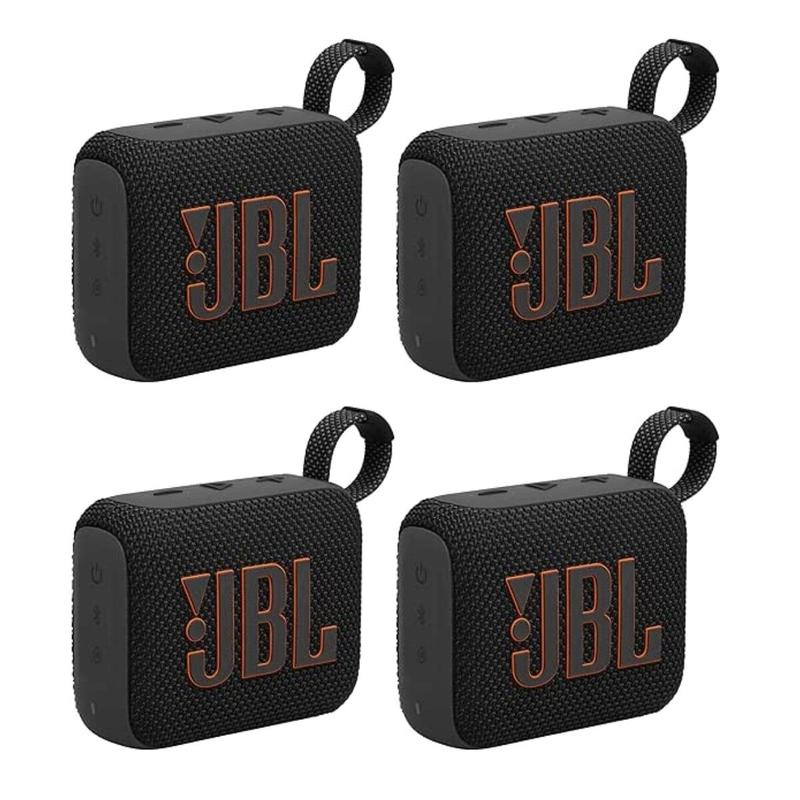Kit 4 Caixa De Som Bluetooth Portátil Go 4 Jbl - Preto - Caixa de